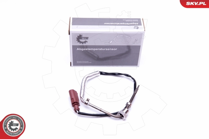 Sensor, exhaust gas temperature
